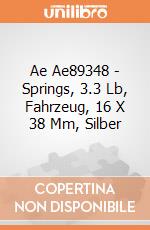 Ae Ae89348 - Springs, 3.3 Lb, Fahrzeug, 16 X 38 Mm, Silber gioco