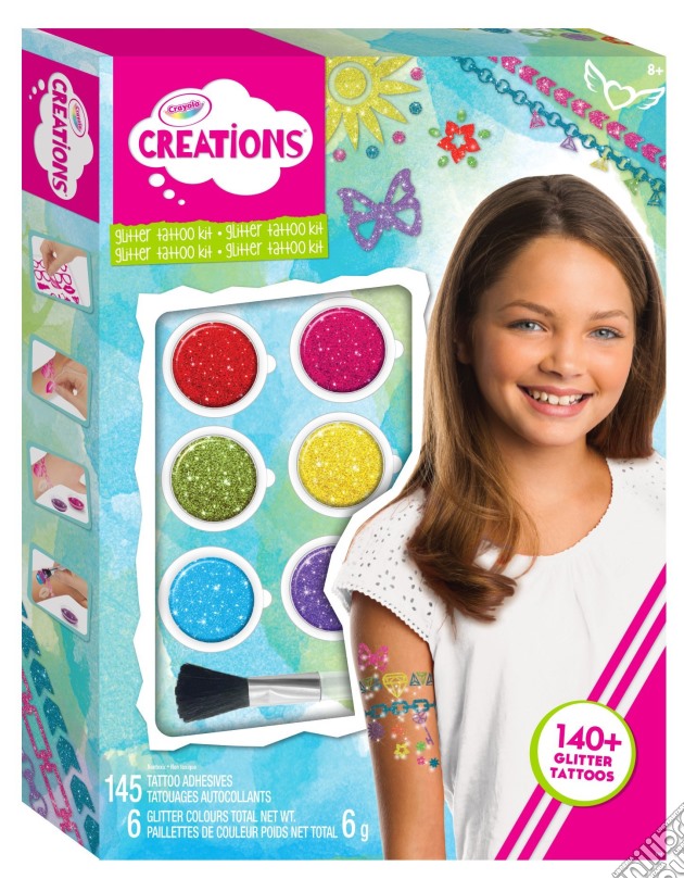 Crayola - Creations - Tatuaggi Arcobaleno gioco di Crayola