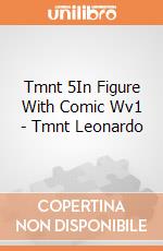 Tmnt 5In Figure With Comic Wv1 - Tmnt Leonardo giochi