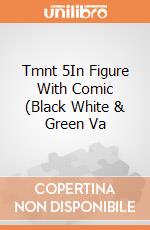 Tmnt 5In Figure With Comic (Black White & Green Va giochi