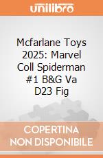 Mcfarlane Toys 2025: Marvel Coll Spiderman #1 B&G Va D23 Fig giochi