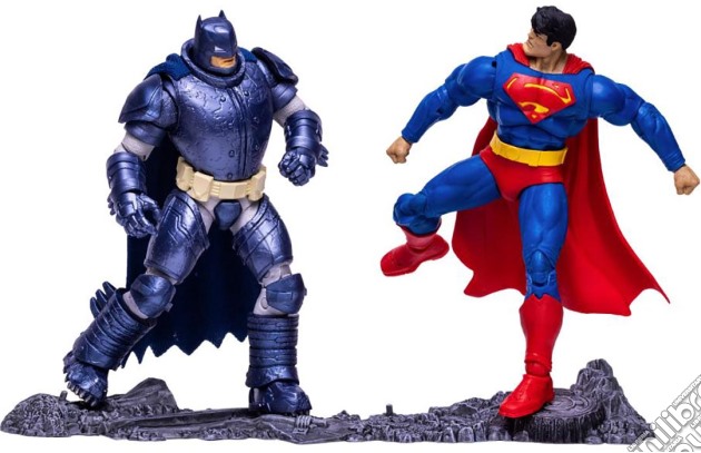 Dc Comics: McFarlane Toys - Superman Vs Batman Armado Set 2 Figures gioco di FIGU