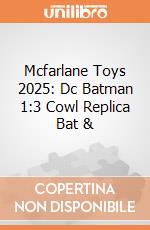 Mcfarlane Toys 2025: Dc Batman 1:3 Cowl Replica Bat & giochi