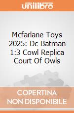 Mcfarlane Toys 2025: Dc Batman 1:3 Cowl Replica Court Of Owls giochi