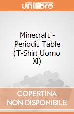 Minecraft - Periodic Table (T-Shirt Uomo Xl) gioco di TimeCity