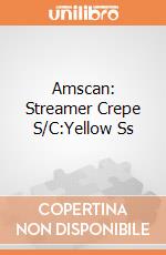 Amscan: Streamer Crepe S/C:Yellow Ss gioco