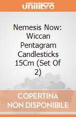 Nemesis Now: Wiccan Pentagram Candlesticks 15Cm (Set Of 2) giochi