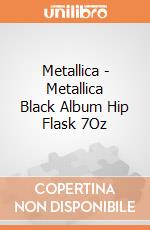 Metallica - Metallica Black Album Hip Flask 7Oz gioco