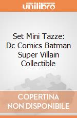 Set Mini Tazze: Dc Comics Batman Super Villain Collectible gioco