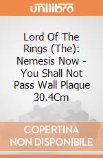 Lord Of The Rings (The): Nemesis Now - You Shall Not Pass Wall Plaque 30.4Cm giochi