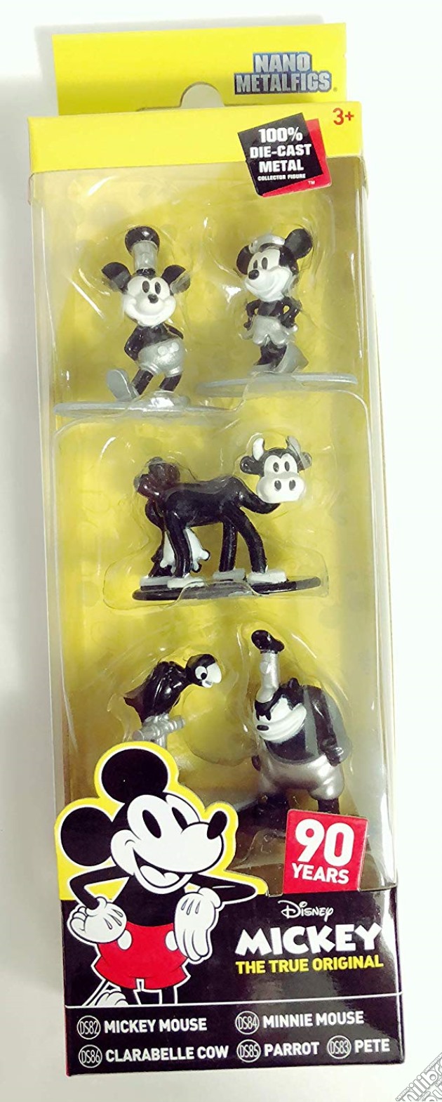 Disney Nano Metalfigs Mickey Mouse Diecast Figure 5 Pack gioco