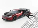 Marvel: Jada Toys - Ford Gt 2017 With Miles Morales Figure (Die Cast Model 1:24) giochi