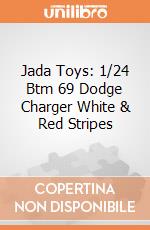 Jada Toys: 1/24 Btm 69 Dodge Charger White & Red Stripes giochi