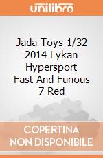 Jada Toys 1/32 2014 Lykan Hypersport Fast And Furious 7 Red gioco