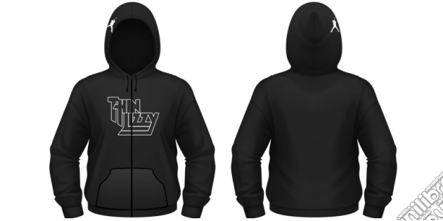 Thin Lizzy - Outline Logo (Felpa Con Cappuccio Tg. S) gioco di PHM