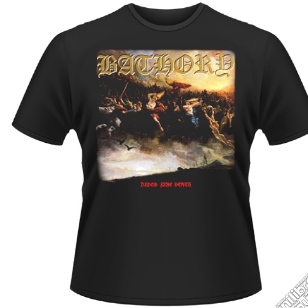 Bathory: Blood Fire Death (T-Shirt Unisex Tg. L) gioco di PHM