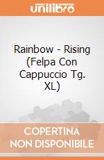 Rainbow - Rising (Felpa Con Cappuccio Tg. XL) gioco di PHM