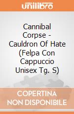 Cannibal Corpse - Cauldron Of Hate (Felpa Con Cappuccio Unisex Tg. S) gioco