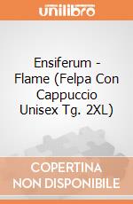 Ensiferum - Flame (Felpa Con Cappuccio Unisex Tg. 2XL) gioco