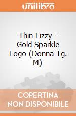 Thin Lizzy - Gold Sparkle Logo (Donna Tg. M) gioco di PHM