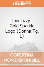 Thin Lizzy - Gold Sparkle Logo (Donna Tg. L) gioco di PHM