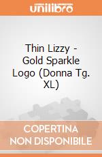 Thin Lizzy - Gold Sparkle Logo (Donna Tg. XL) gioco di PHM