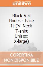 Black Veil Brides - Face It ('v' Neck T-shirt Unisex: X-large) gioco