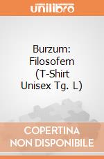Burzum: Filosofem (T-Shirt Unisex Tg. L) giochi