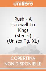 Rush - A Farewell To Kings (stencil) (Unisex Tg. XL) gioco di PHM