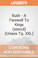 Rush - A Farewell To Kings (stencil) (Unisex Tg. XXL) gioco di PHM