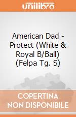 American Dad - Protect (White & Royal B/Ball) (Felpa Tg. S) gioco di PHM
