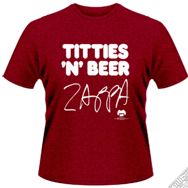 Frank Zappa: Titties 'N' Beer (T-Shirt Unisex Tg. S) gioco di PHM