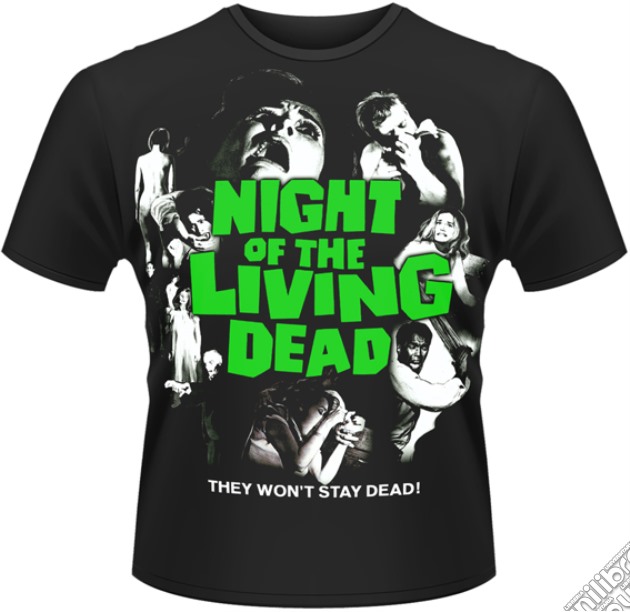 Night Of The Living Dead: Poster (T-Shirt Unisex Tg. XL) gioco di Plastic Head
