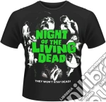 Night Of The Living Dead: Poster (T-Shirt Unisex Tg. XL) giochi