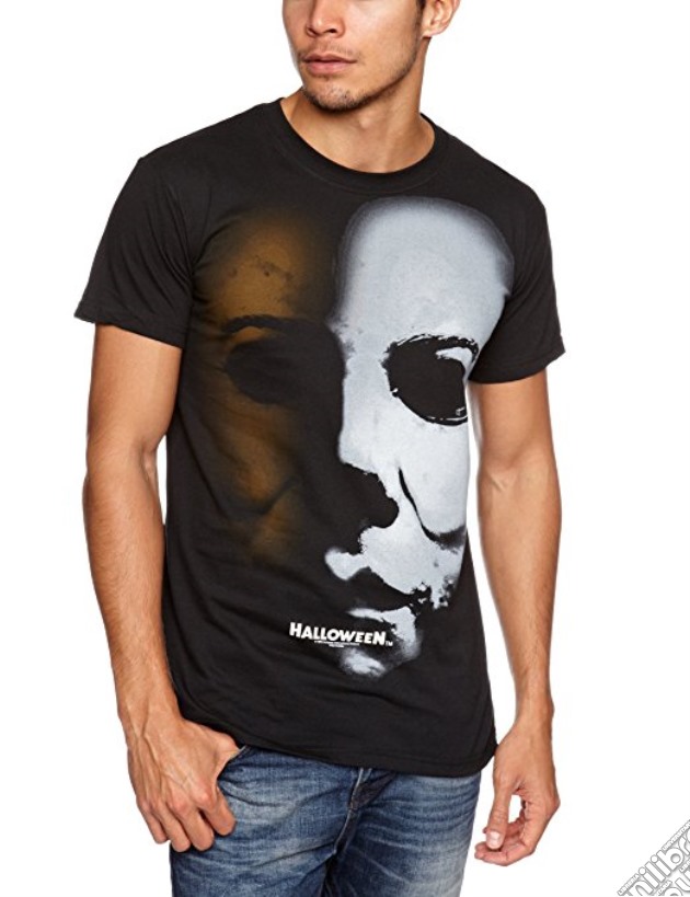 Halloween - Mask (Jumbo Print) (T-Shirt Uomo XXL) gioco di PHM