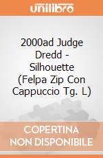 2000ad Judge Dredd - Silhouette (Felpa Zip Con Cappuccio Tg. L) gioco di PHM