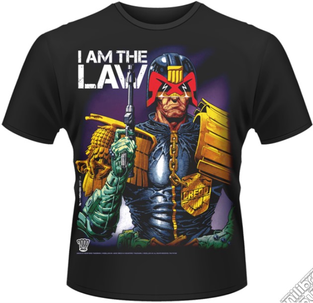 Judge Dredd - I Am The Law (T-Shirt Uomo M) gioco di Plastic Head