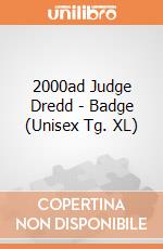2000ad Judge Dredd - Badge (Unisex Tg. XL) gioco di PHM