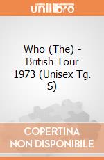 Who (The) - British Tour 1973 (Unisex Tg. S) gioco di PHM