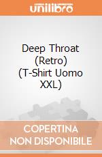 Deep Throat (Retro) (T-Shirt Uomo XXL) gioco di Plastic Head