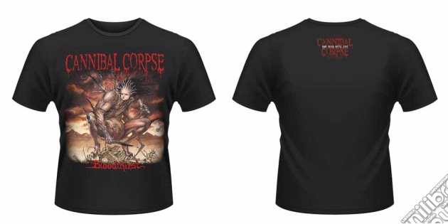 Cannibal Corpse - Bloodthirst (front & Back Print Unisex Tg. Xl) gioco