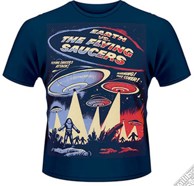 Earth Vs. The Flying Saucers (T-Shirt Unisex Tg. S) gioco