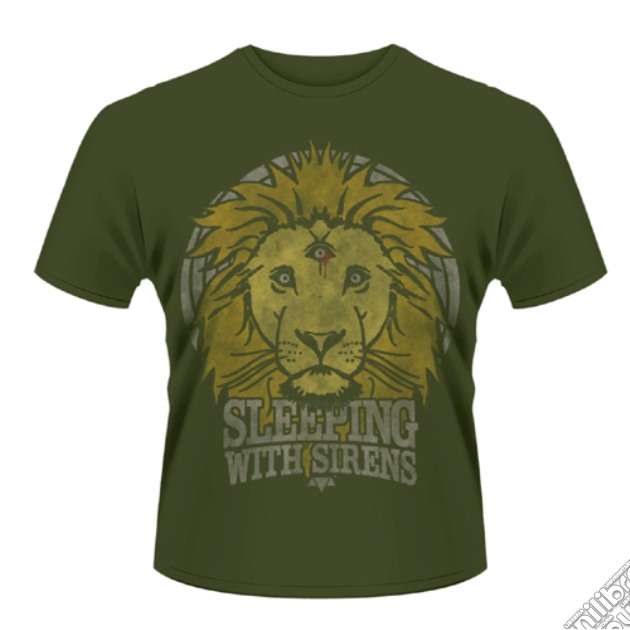 Sleeping With Sirens: Lion Crest (T-Shirt Unisex Tg. S) gioco di PHM
