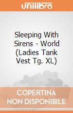 Sleeping With Sirens - World (Ladies Tank Vest Tg. XL) gioco di PHM