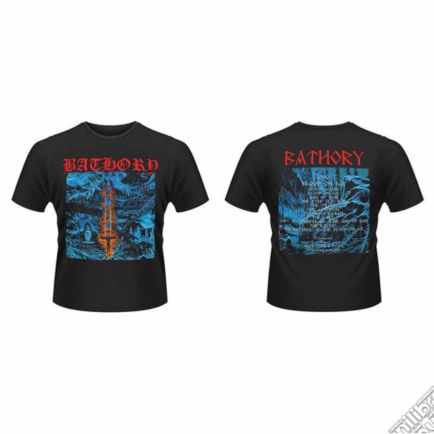 Bathory: Blood On Ice Front & Back Print (T-Shirt Unisex Tg. XL) gioco