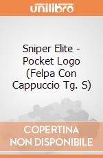 Sniper Elite - Pocket Logo (Felpa Con Cappuccio Tg. S) gioco di PHM