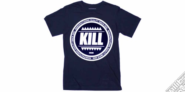 Kill Brand - Swag Logo Circle (blue) (unisex Tg. Xl) gioco
