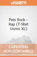 Pets Rock - Rap (T-Shirt Uomo XL) gioco di Plastic Head