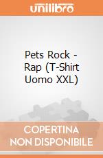 Pets Rock - Rap (T-Shirt Uomo XXL) gioco di Plastic Head