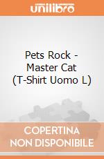 Pets Rock - Master Cat (T-Shirt Uomo L) gioco di Plastic Head